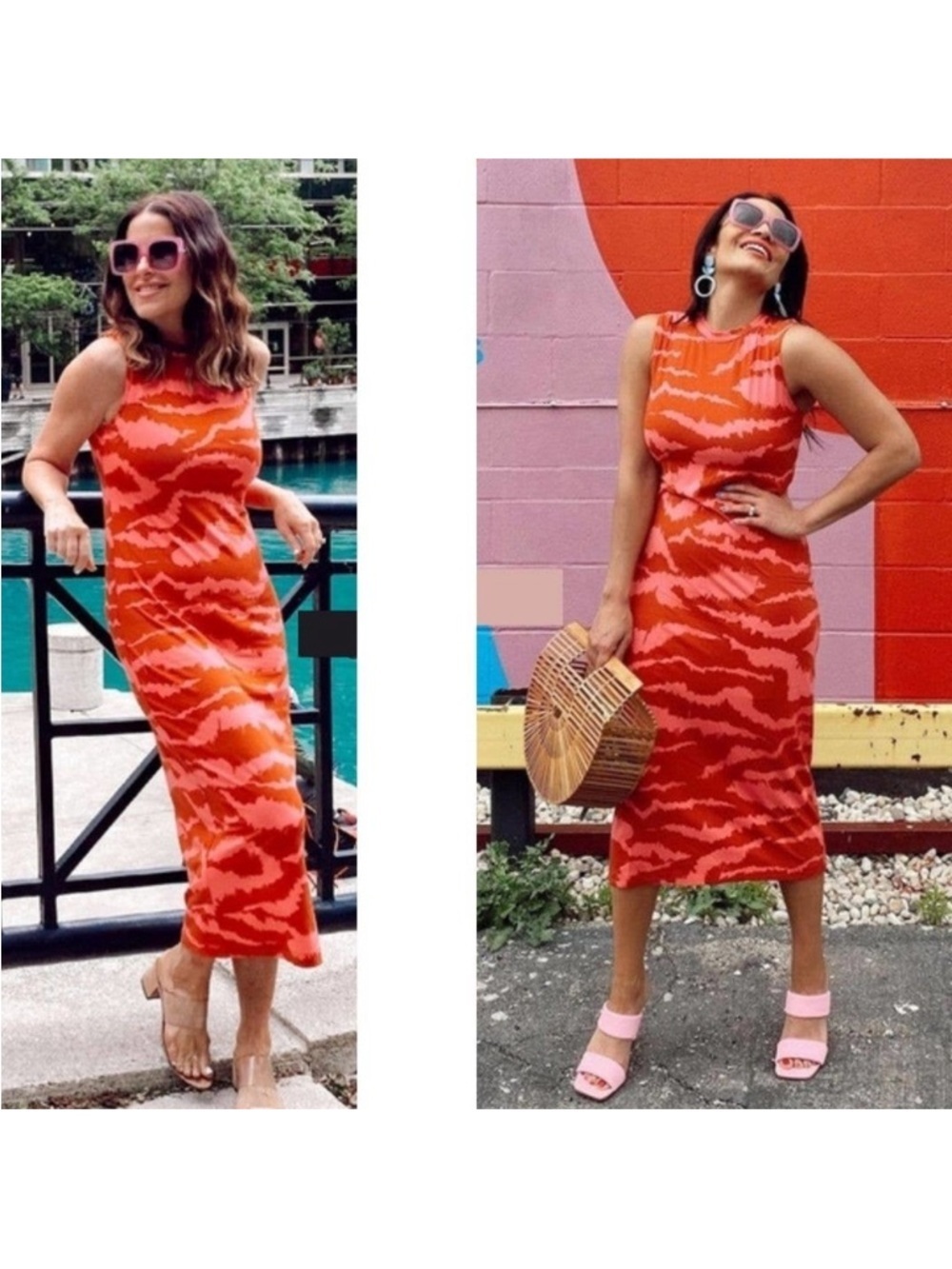 Anthropologie Corey Lynn Calter Nicolette Midi Dress Size Medium NWT